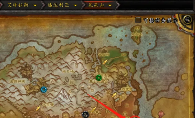 魔兽世界赞达拉战争使者NPC位置