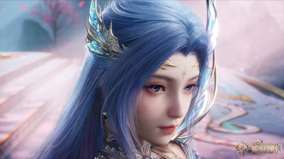 画质巅峰《斗罗大陆2》唐舞桐3D模型亮相